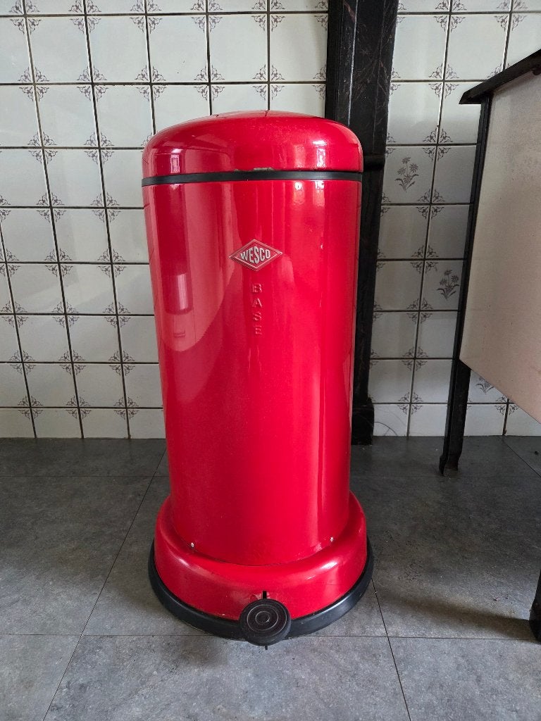 Wesco Baseboy afvalemmer/prullenbak, 50 – 75, Gebruikt, Ophalen of Verzenden, Metaal