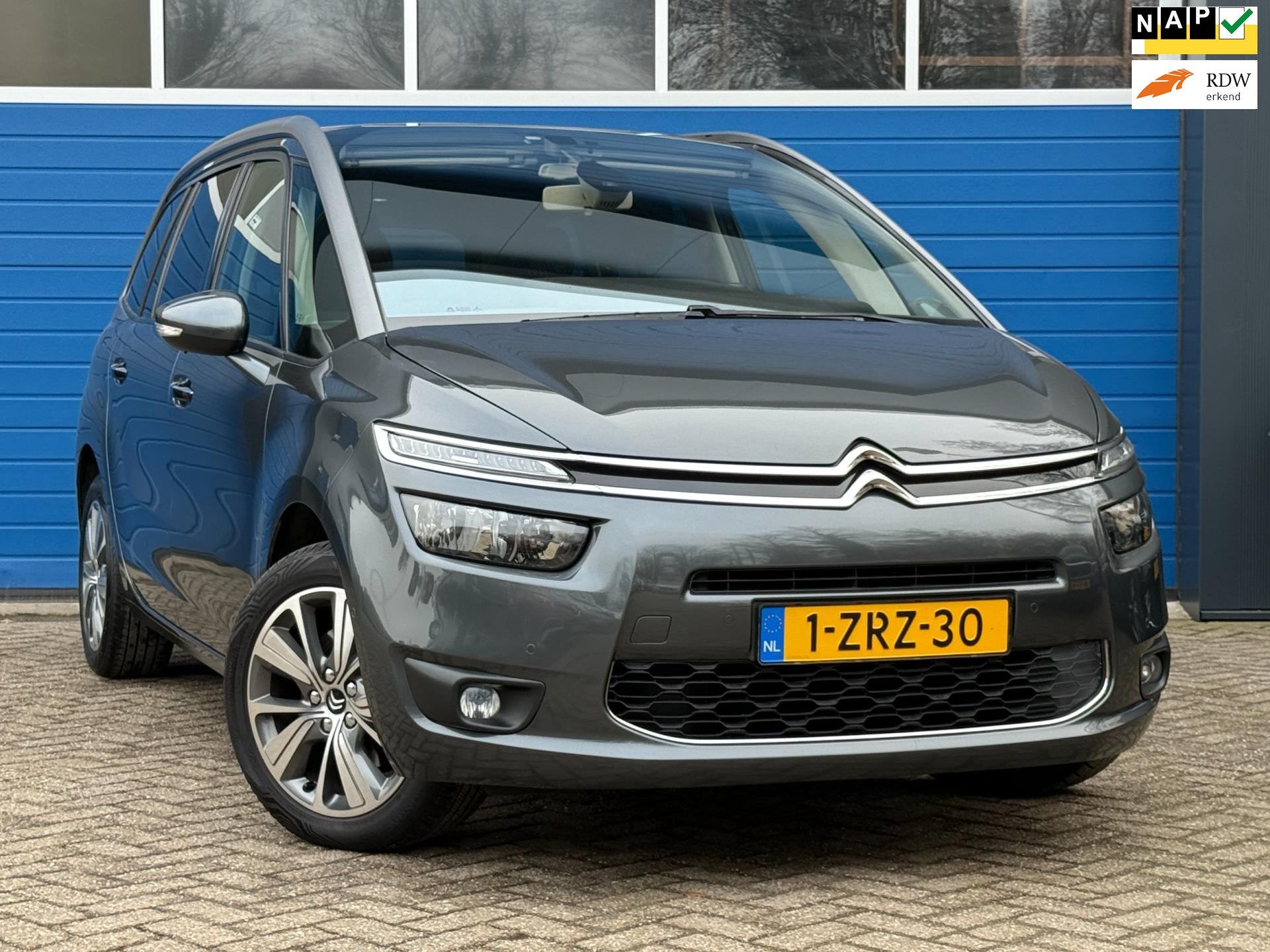 Citroen Grand C4 Picasso 1.6 THP Intensive 7P|Navi.|Climate, Auto's, Voorwielaandrijving, Euro 5, Stof, Gebruikt