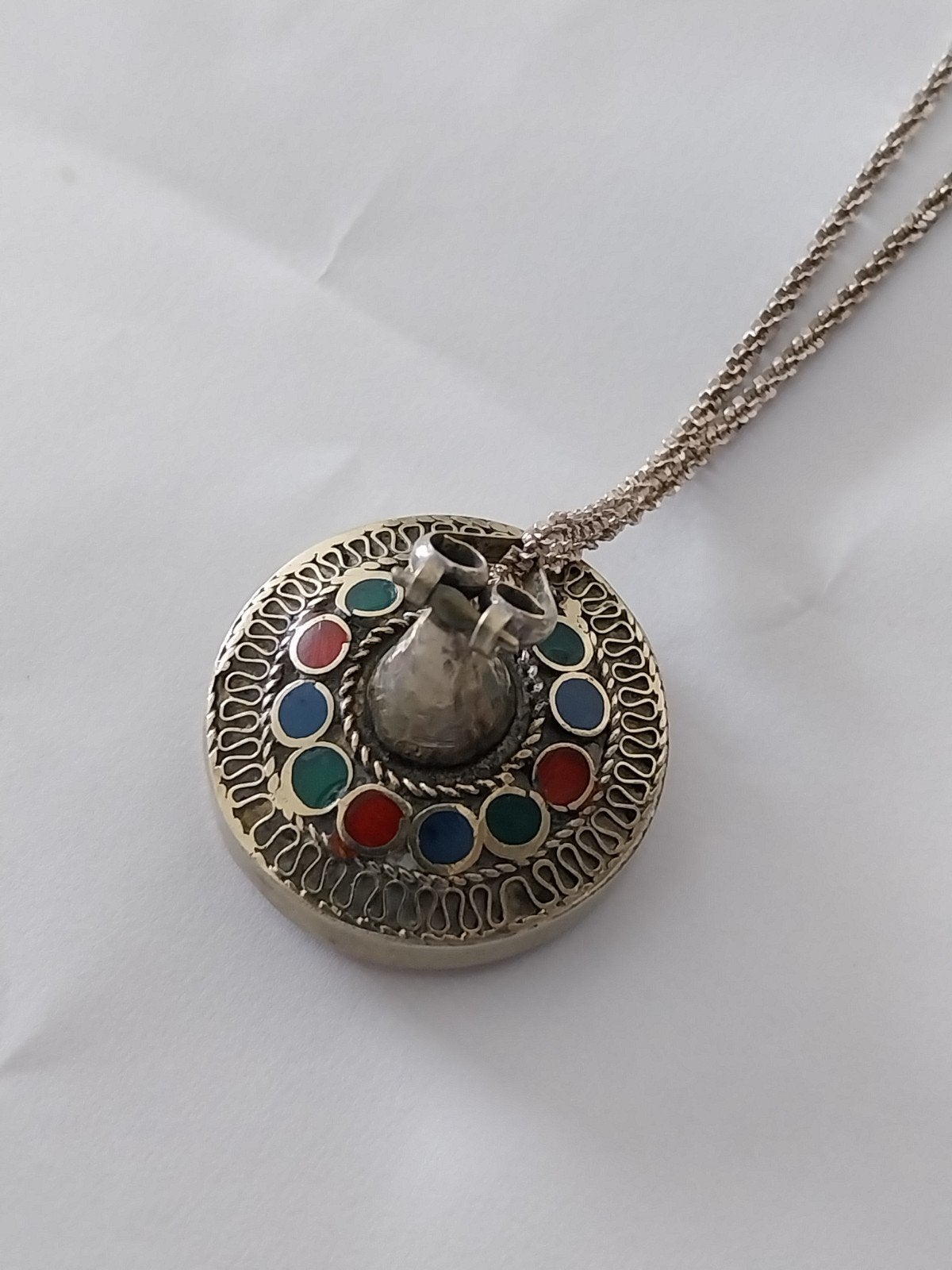 Signet ketting en hanger, Sieraden, Tassen en Uiterlijk, Ophalen of Verzenden, Zilver, Ketting