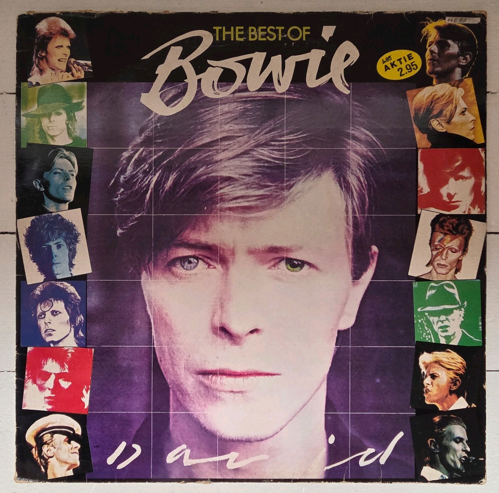 David Bowie - The Best Of Bowie LP (1981), LP, Gebruikt, Pop, Ophalen of Verzenden