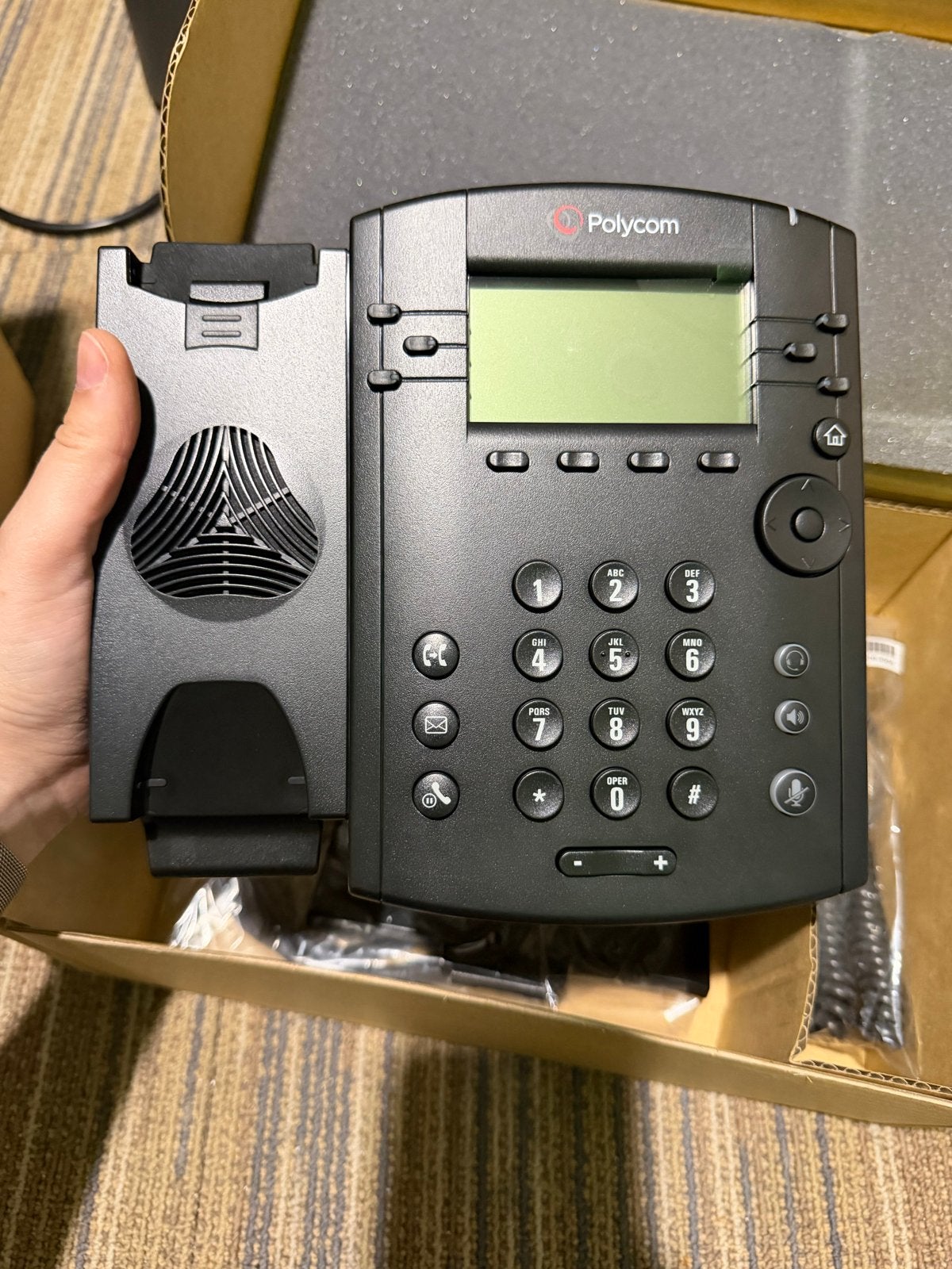 14x Polycom VVX 300 Skype PoE Telefoons - Nieuw in doos, Ophalen, Nieuw, 1 handset