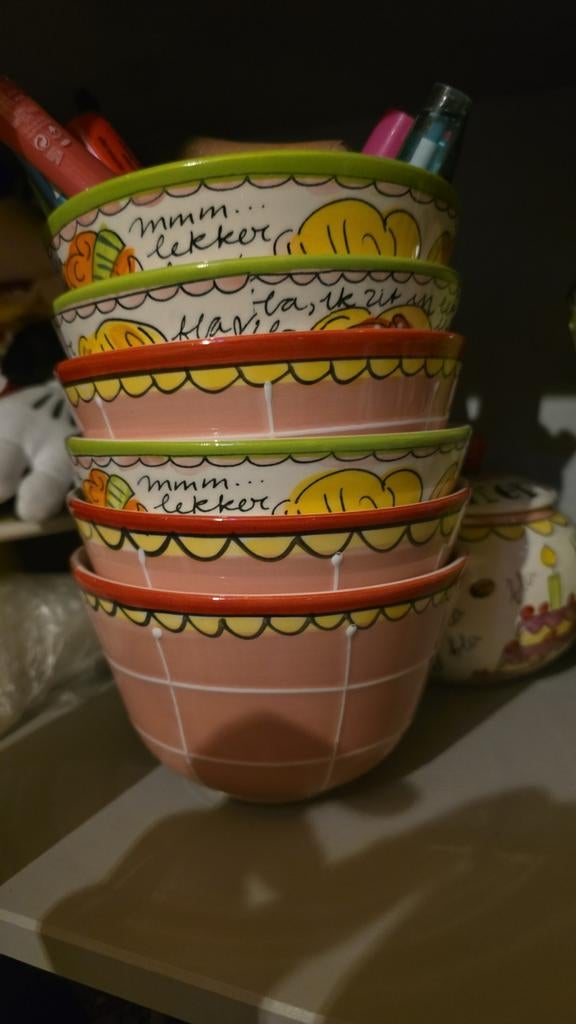 Compleet Blond Amsterdam servies voor ruim 4 personen, Huis en Inrichting, Keuken | Servies, Gebruikt, Compleet servies, Blond Amsterdam