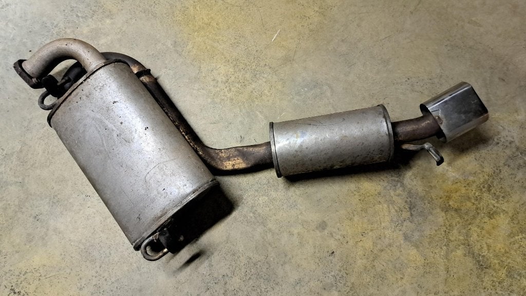Originele uitlaatdemper Alfa 916 Spider/GTV, Ophalen, Gebruikt, Alfa Romeo
