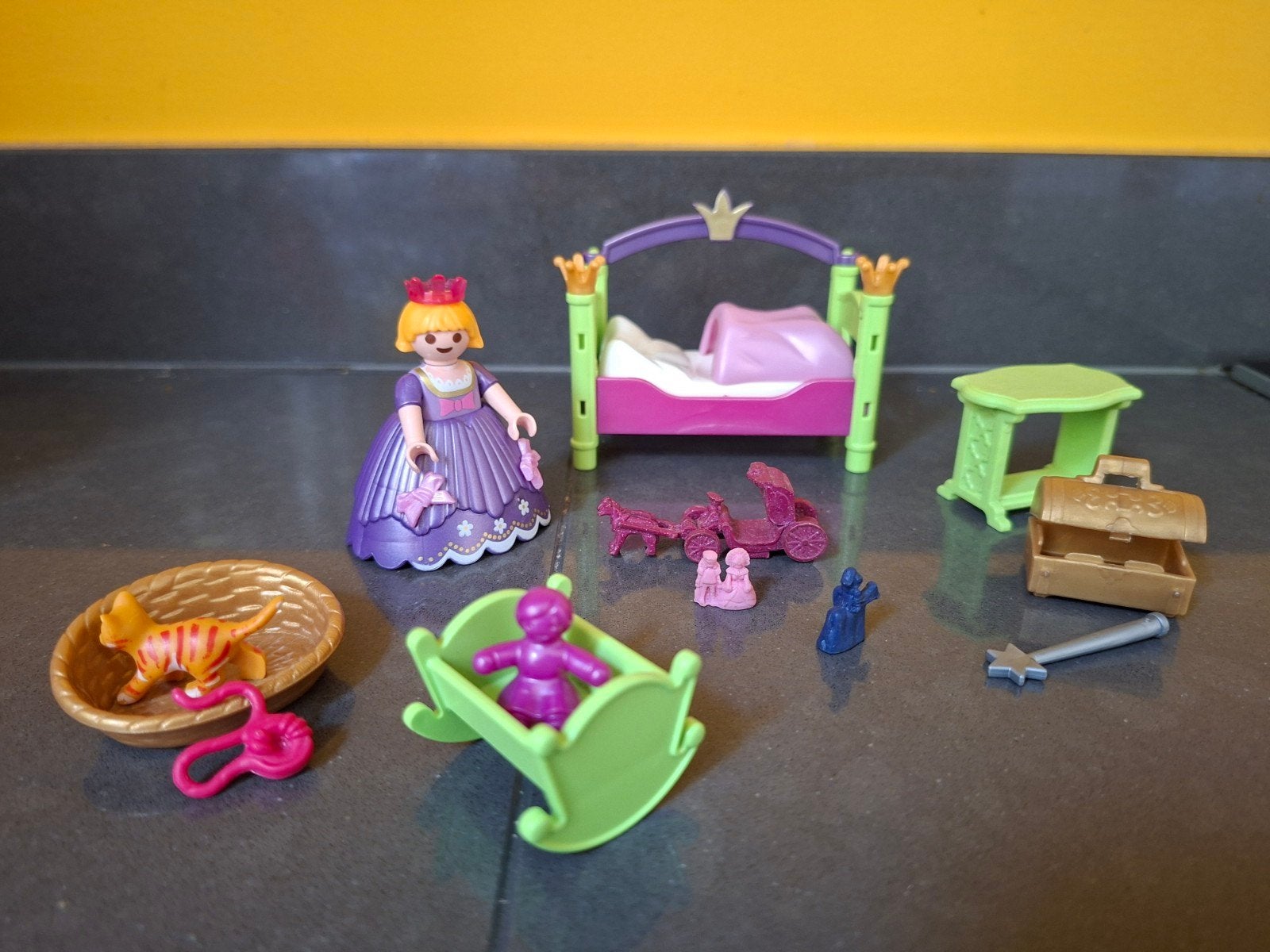 Playmobil 6852 prinsessenslaapkamer, Gebruikt, Complete set, Ophalen of Verzenden, Kasteel/Fort