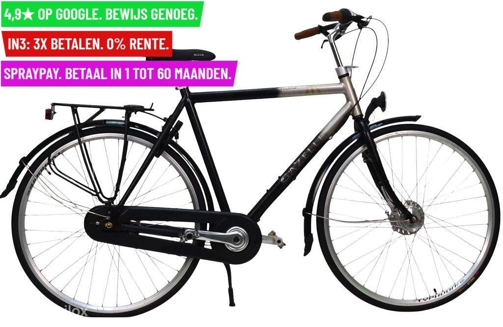 Herenfiets Gazelle Touche 28"/59cm/8ver - Garantie/Levering, 9713 Bv Groningen, Gebruikt, Gazelle, Facebikenl@gmail.com