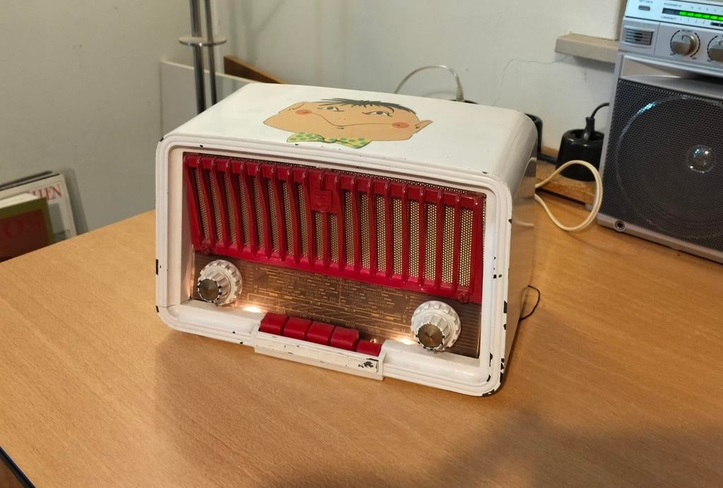 Philips Philetta BD 254 U buizenradio met FM - Werkend, Ophalen of Verzenden, Gebruikt, Radio