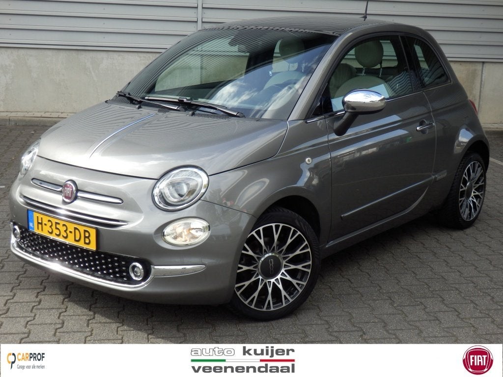 Fiat 500 1.2 Star I 4 cil. I Airco I 16 inch LM velgen I Nav, Auto's, Keurmerk '100% Onderhouden', Dealer onderhouden, 4 cilinders