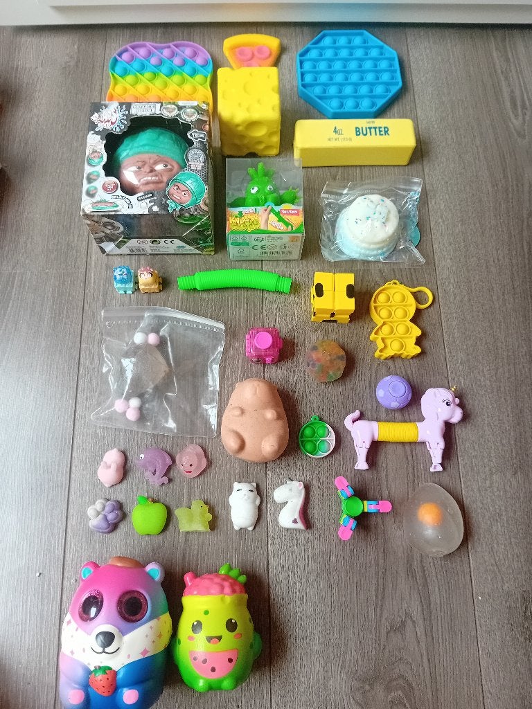 Squishy's en fidget toys!!!!, Ophalen, Zo goed als nieuw