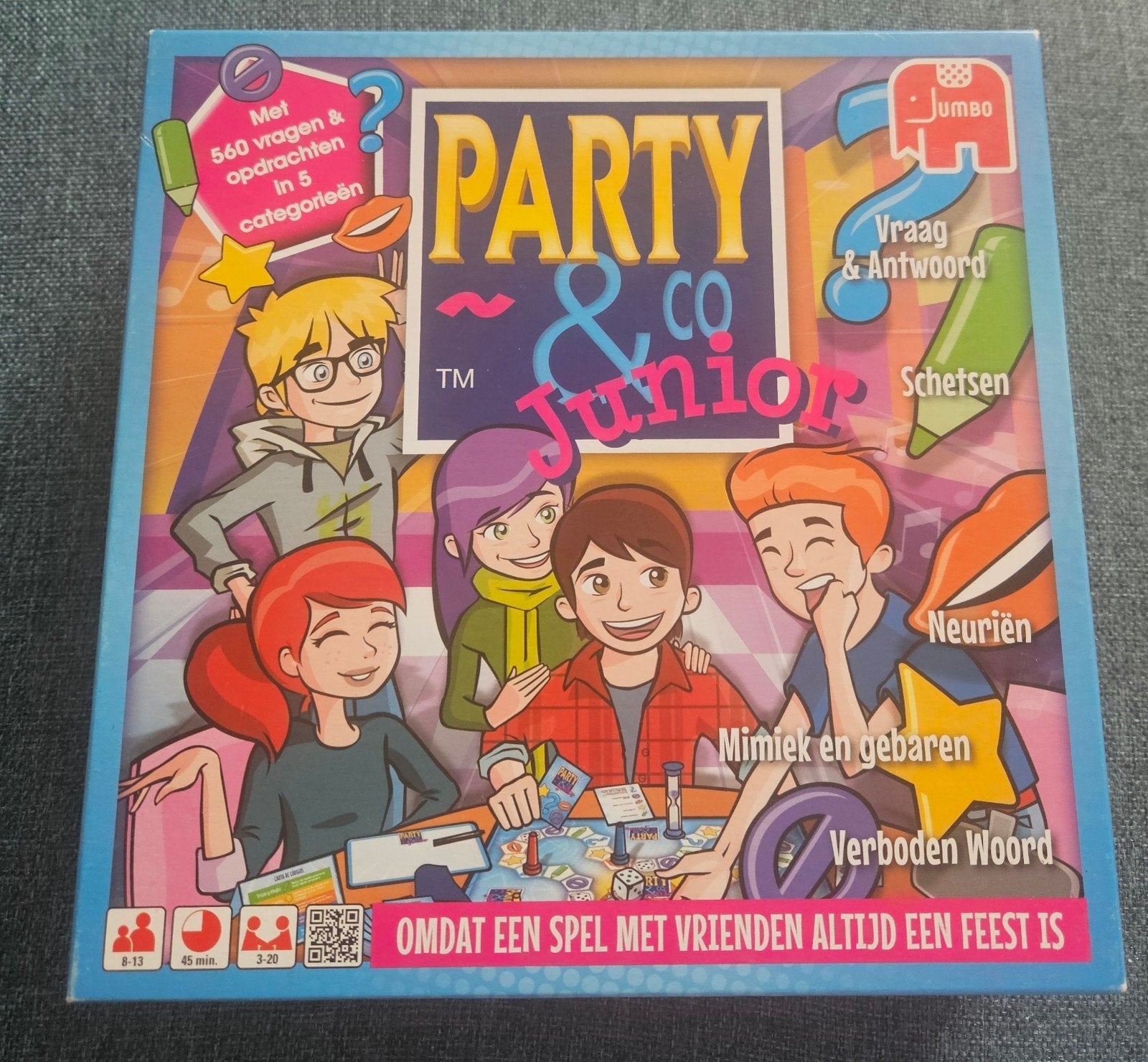Party & Co Junior Gezelschapsspel - Jumbo, Vijf spelers of meer, Ophalen of Verzenden, Gebruikt, Jumbo