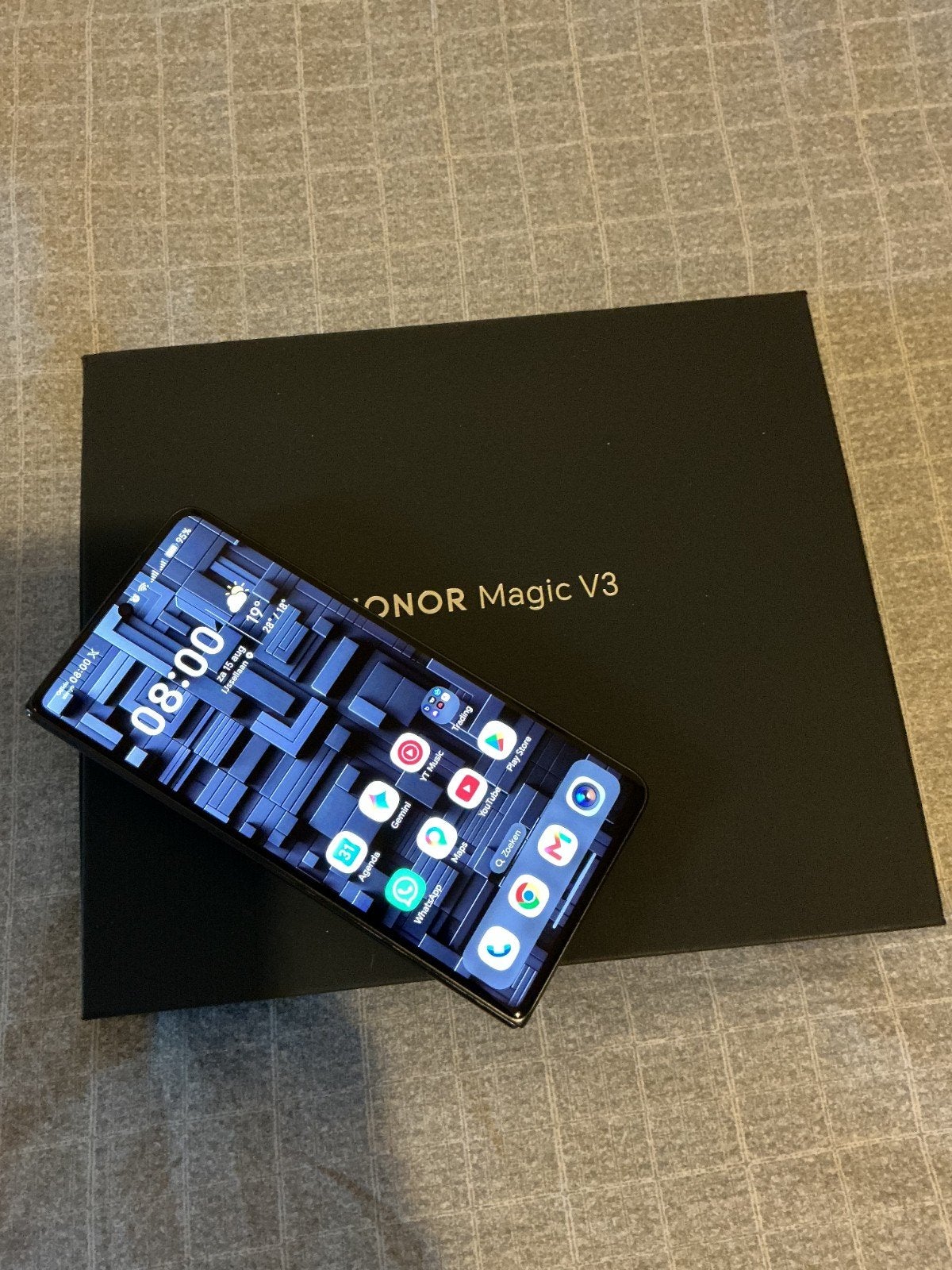 Honor Magic v3, Telecommunicatie, Overige modellen, Ophalen of Verzenden, Zo goed als nieuw, Zonder simlock