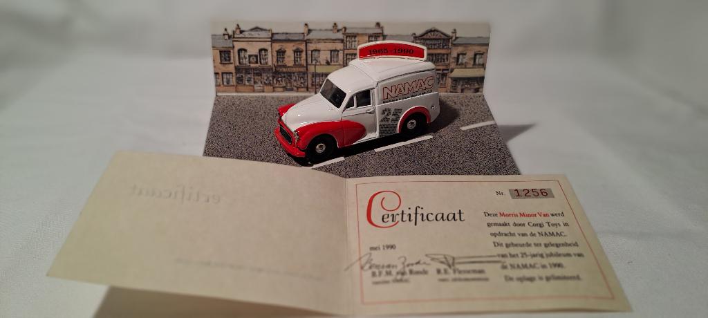 Morris Minor Van Namac, Ophalen of Verzenden, Nieuw, Auto, Corgi