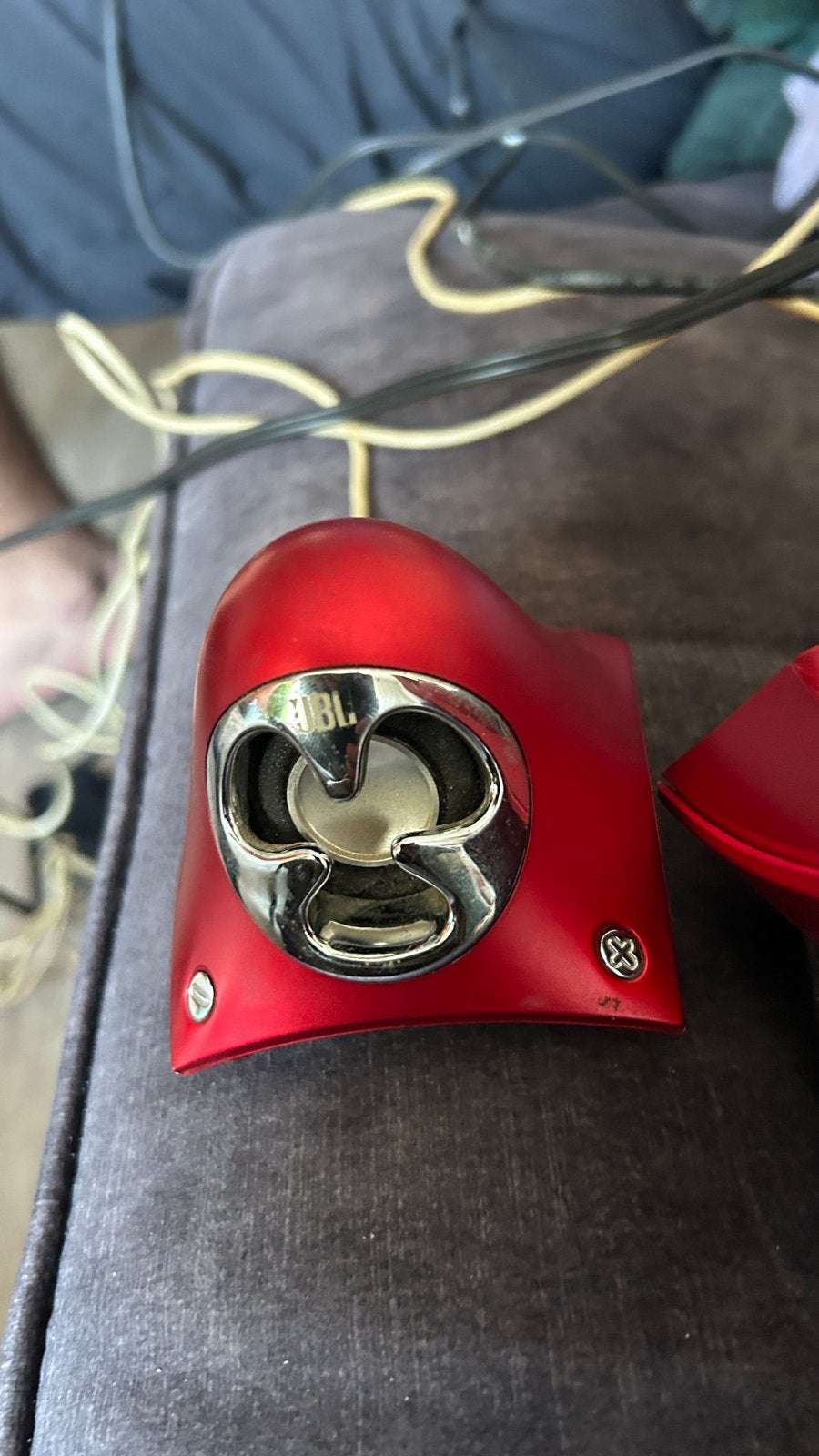 JBL Creature II 2.1 Speakerset - Rood, Audio, Tv en Foto, Luidsprekers, Gebruikt, JBL, Speakerset, Ophalen of Verzenden