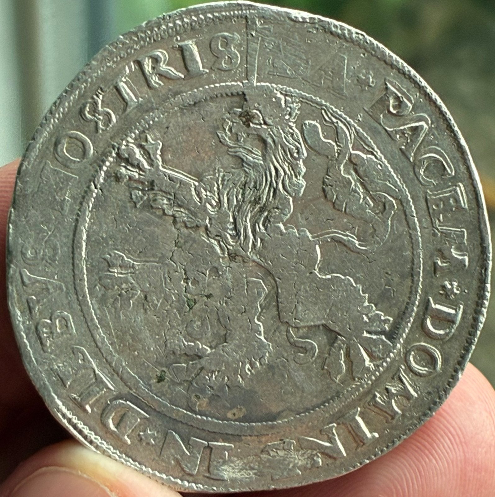 Batenburg, Willem V van Bronckhorst, daalder 1556 - 1573, Postzegels en Munten, Munten | Nederland, Ophalen of Verzenden, Vóór koninkrijk