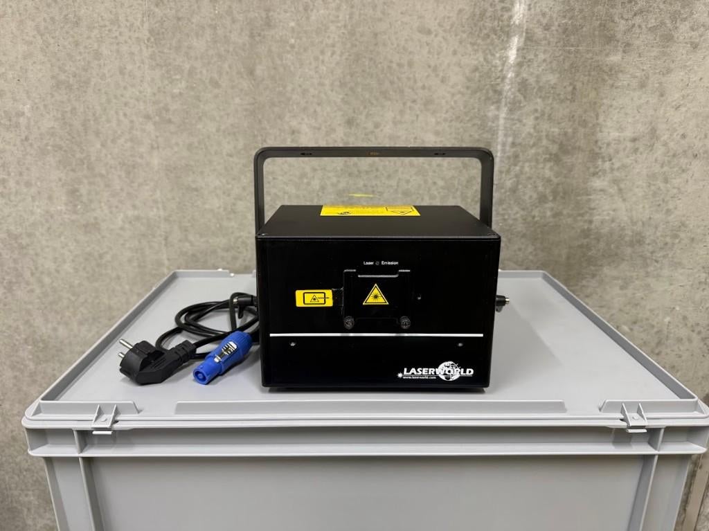 LASERWORLD DS-3000RGB ShowNET (2021) laser, Ophalen, Zo goed als nieuw, Laser, Geluidgestuurd