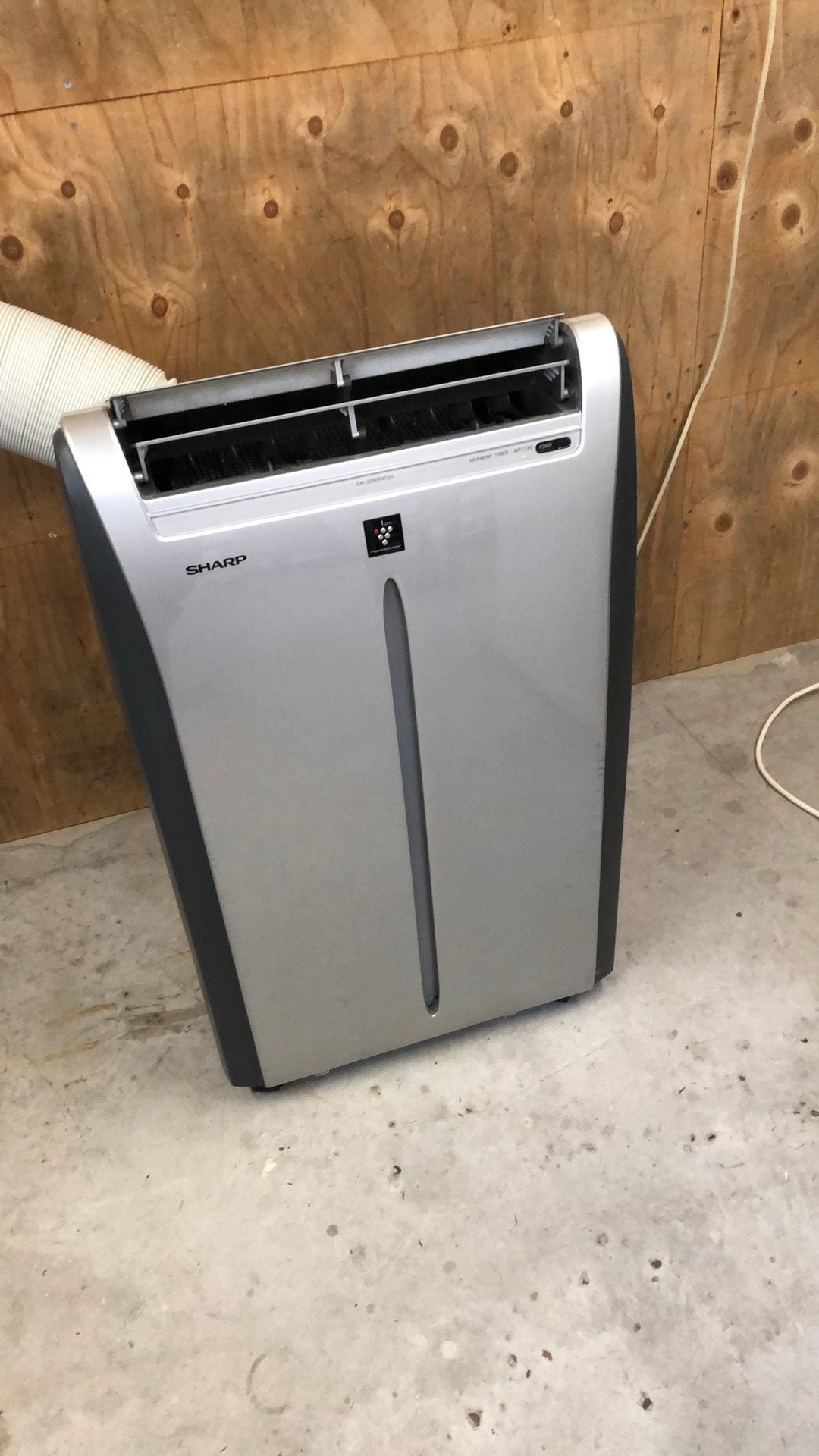 Airco sharp cv p10 pr met afstandsbediening, Ophalen, Gebruikt, Minder dan 60 m³, 3 snelheden of meer