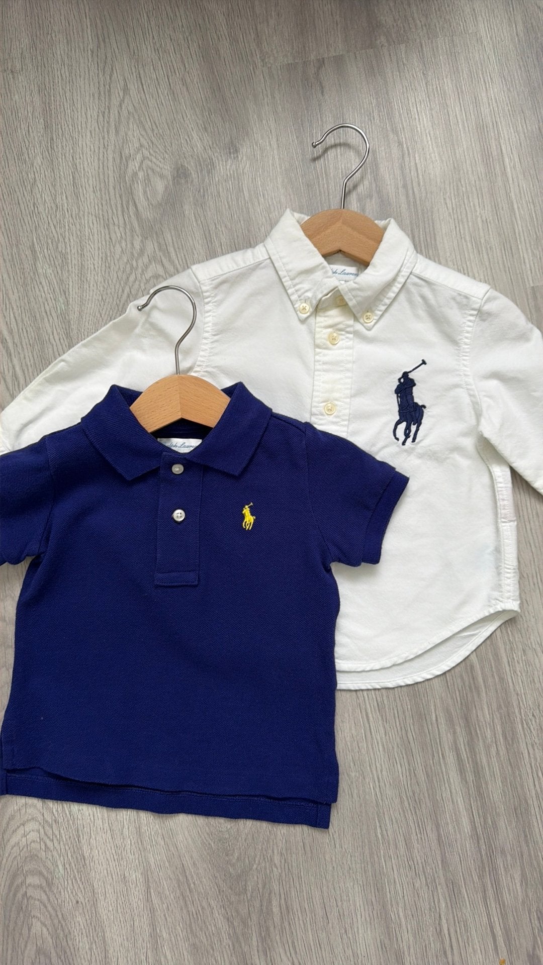 Ralph Lauren baby blouse & polo, Kinderen en Baby's, Ophalen, Zo goed als nieuw, Jongetje