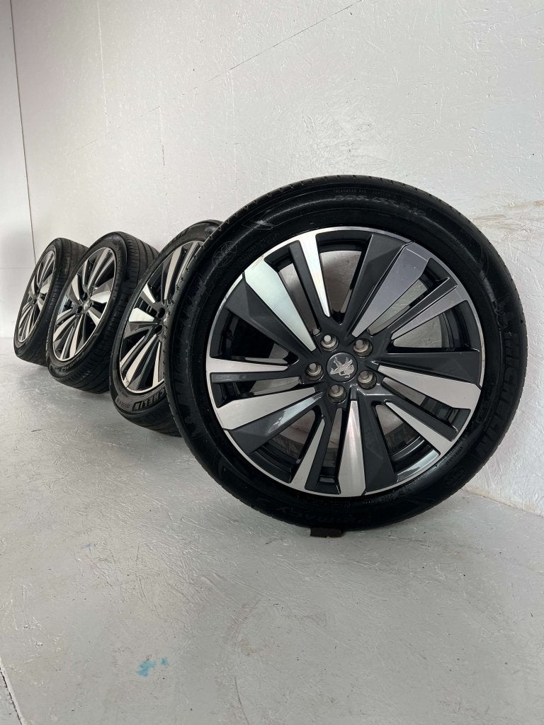 Originele Peugeot 3008 5008 408 velgen 19" 5x108 zomerset, Auto-onderdelen, Banden en Velgen, Gebruikt, Banden en Velgen, Niet ingevuld