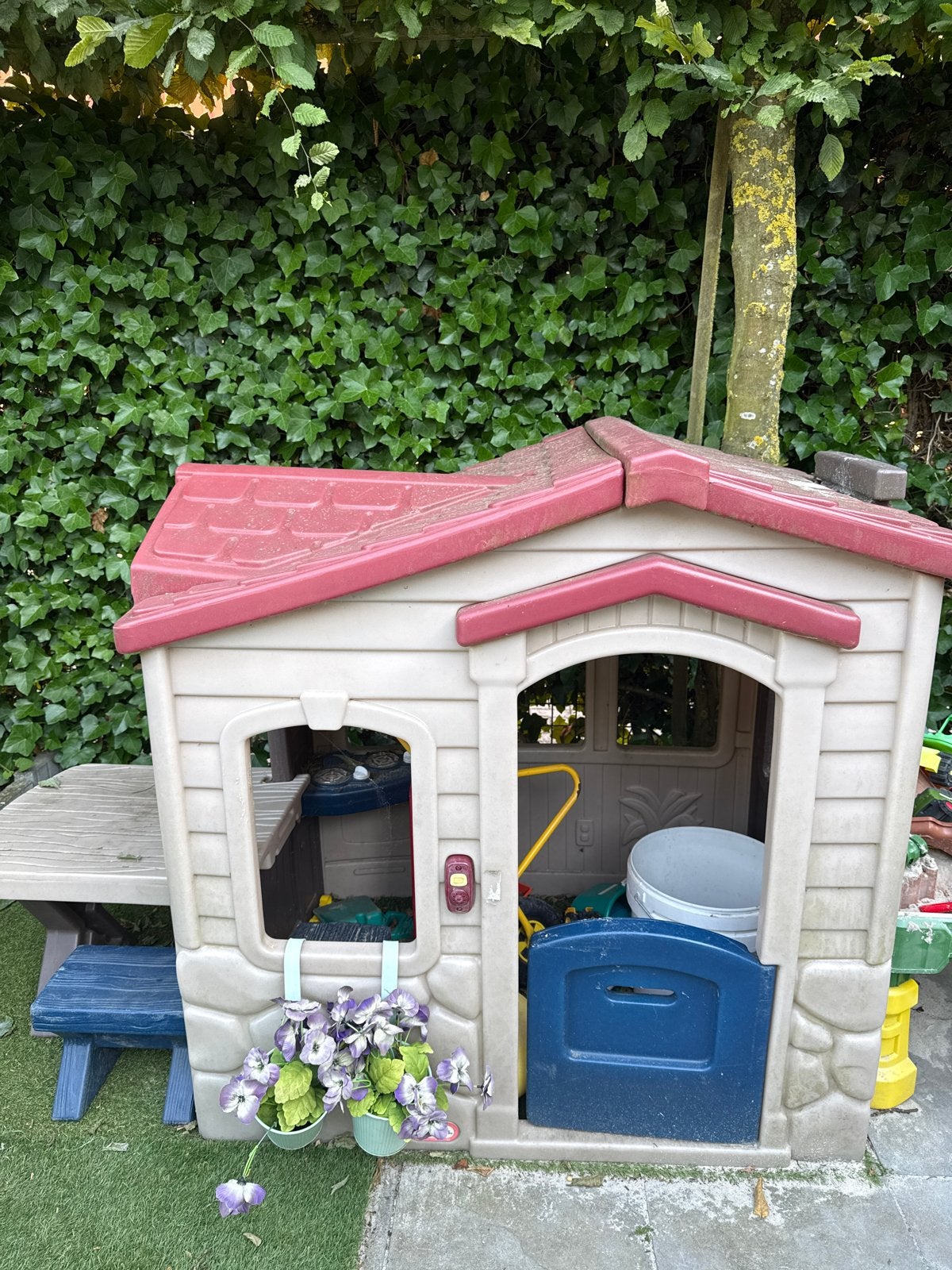 Speelhuisje voor kinderen - Kunststof, Ophalen, Gebruikt, Kunststof