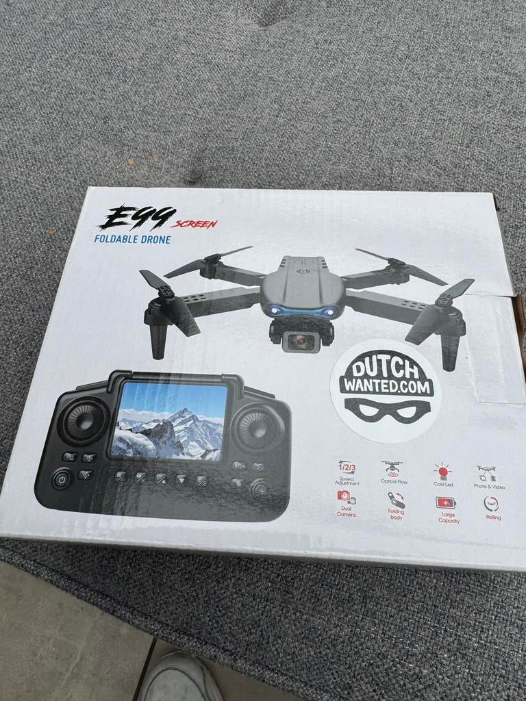 E99 Opvouwbare Drone met Camera - Nieuw in Doos, Cameradrone, 100 tot 1000 meter, Overige merken, Nieuw