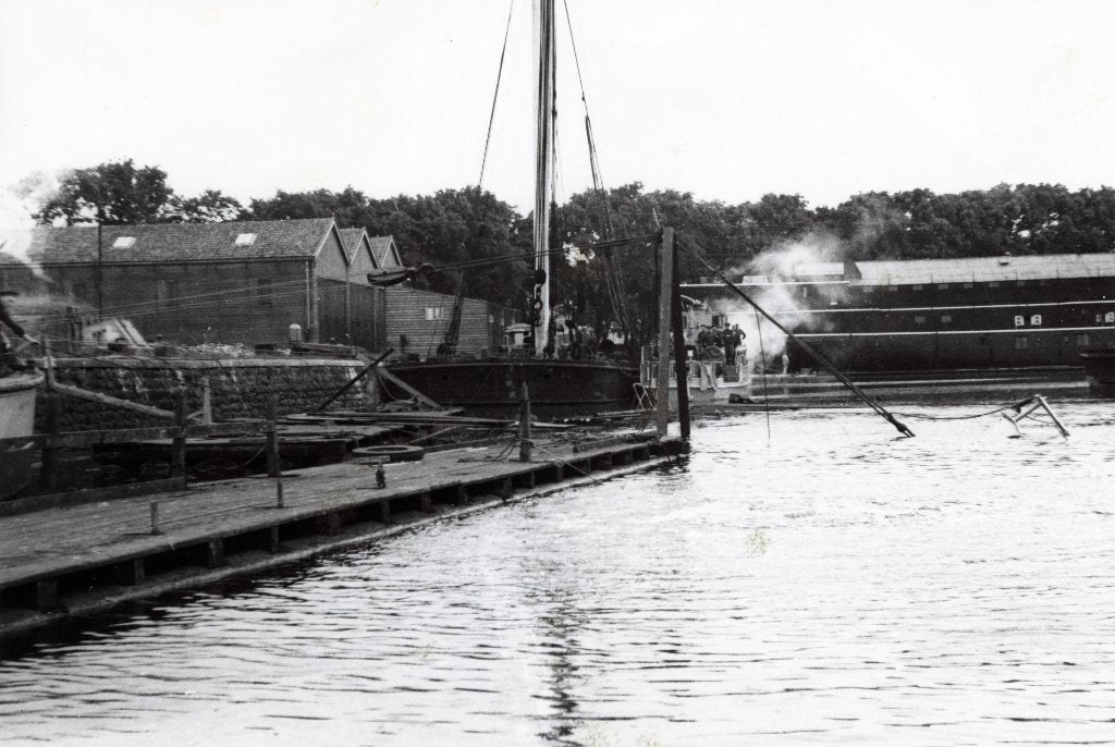 den helder , onderzeeboot, Ophalen of Verzenden, 1940 tot 1960, Zo goed als nieuw, Foto