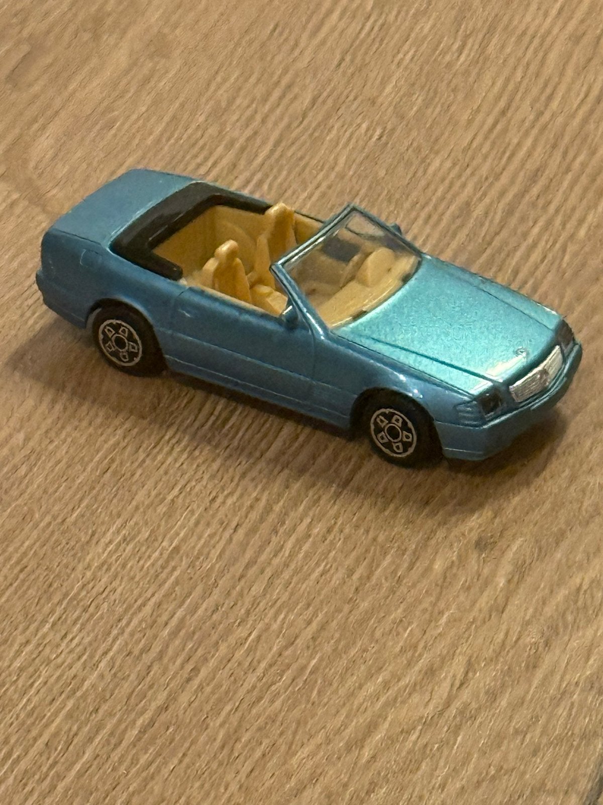 Blauwe Mercedes-Benz 300sl 1:43, Ophalen of Verzenden, Gebruikt, Auto, Overige merken