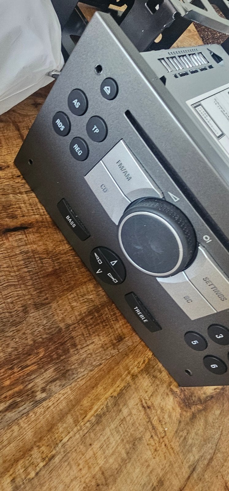 Opel originele radio CD 30 MP3 - Blaupunkt UCH-UK6, Ophalen of Verzenden, Gebruikt