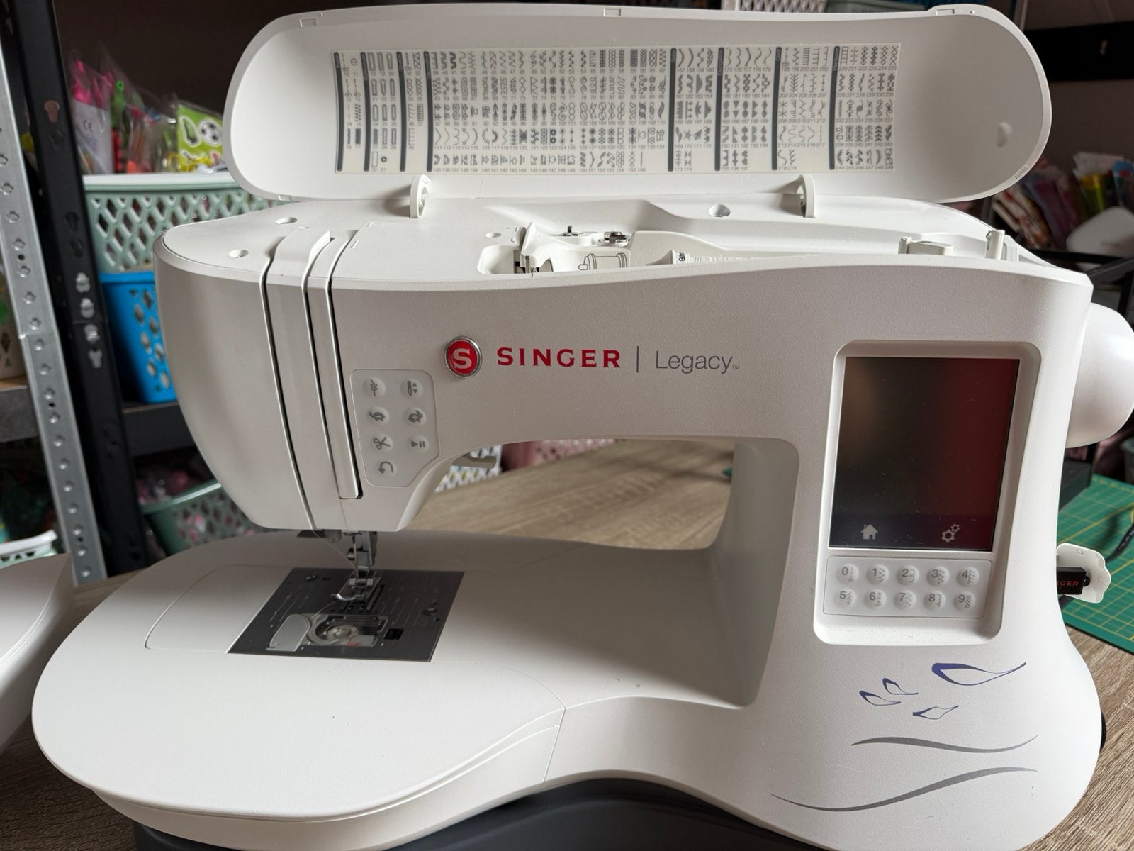 Borduur/naaimachine singer SE300, Hobby en Vrije tijd, Naaimachines en Toebehoren, Ophalen, Zo goed als nieuw, Naaimachine, Singer