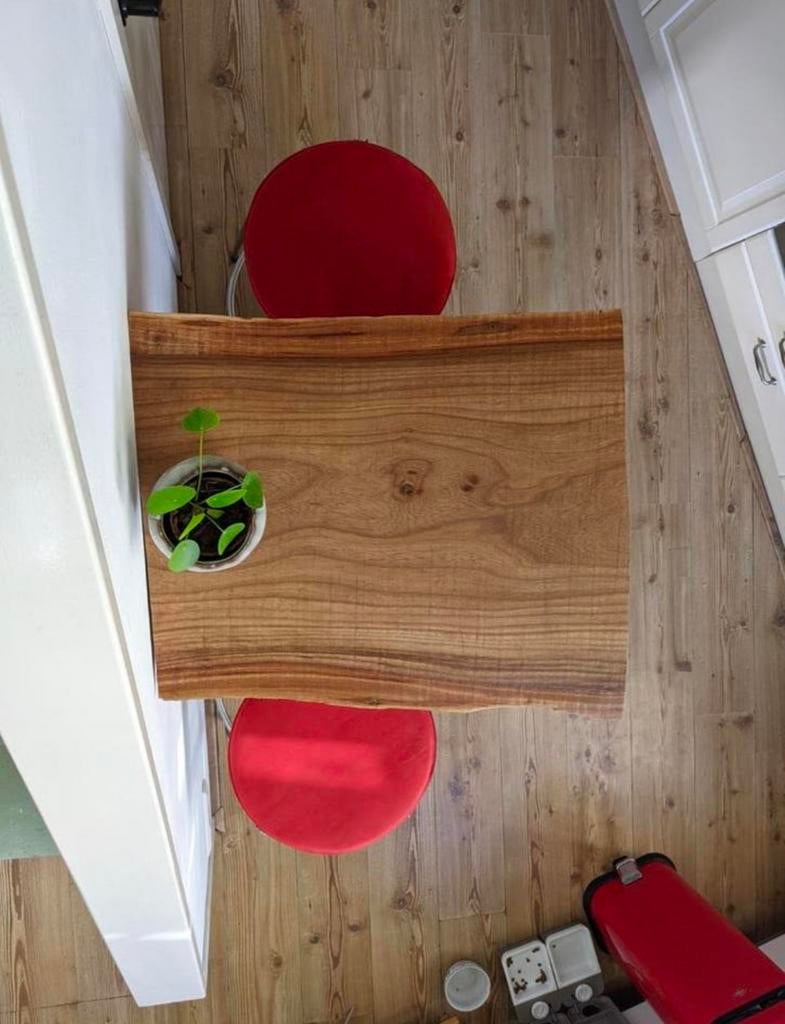 Bartafel van schaaldeel, Kinderen en Baby's, Kinderkamer | Overige Meubels, Zo goed als nieuw, Tafel, Ophalen