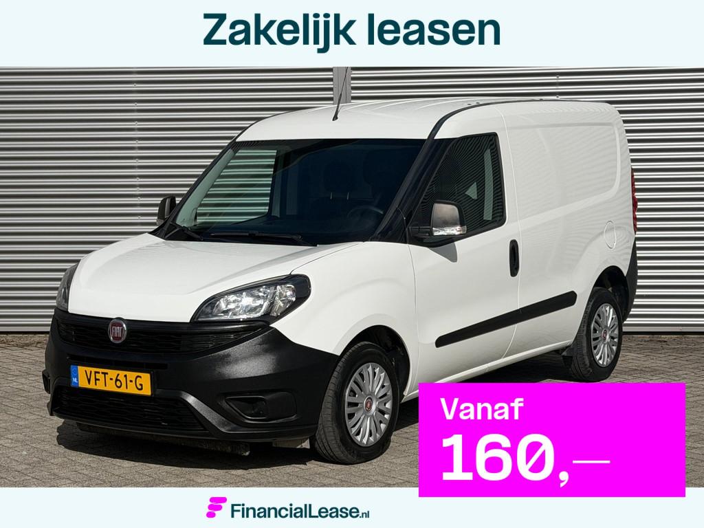 Fiat Doblò Cargo 1.6 MJ L1H1 Airco/ Navi/ Cruise/ 3zits/ Eu, Voorwielaandrijving, Stof, Gebruikt, 4 cilinders