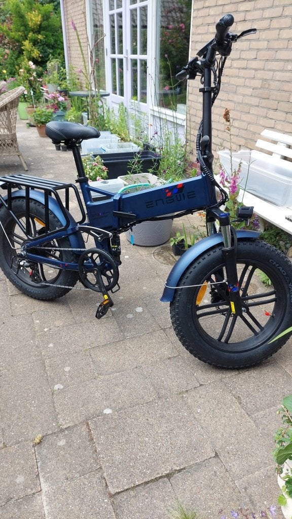Opvouwbare Fatbike - 8 Versnellingen, Z.G.A.N., 20 inch of meer, Heren, Versnellingen, Zo goed als nieuw