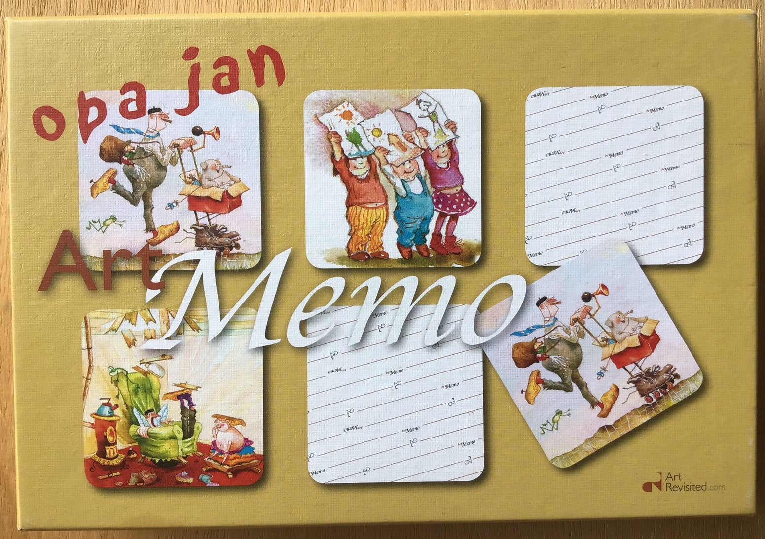 Art Memo - opa jan van Marius van Dokkum - ZGAN, Hobby en Vrije tijd, Gezelschapsspellen | Overige, Zo goed als nieuw, Een of twee spelers