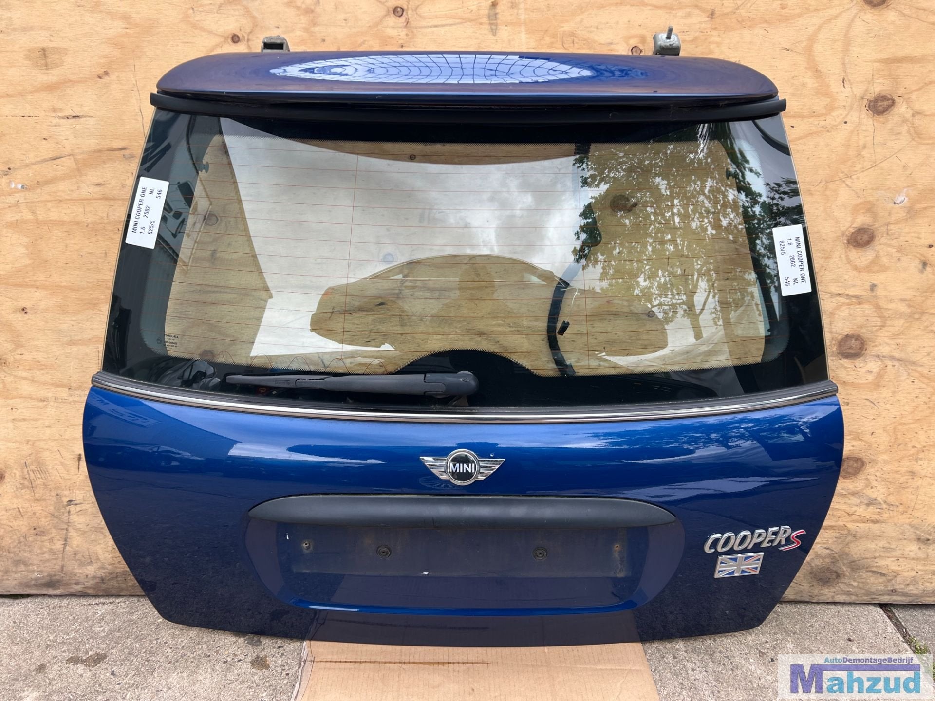 MINI COOPER ONE R50 R53 BLAUW 625/5 achterklep 2001-2006, Gebruikt, Deur, Ophalen of Verzenden, Customer.service@mini.co.uk