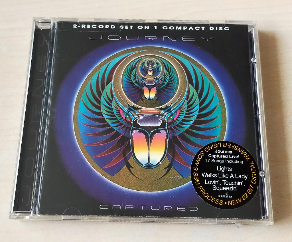 Journey - Captured CD 1981/1996 Remaster
