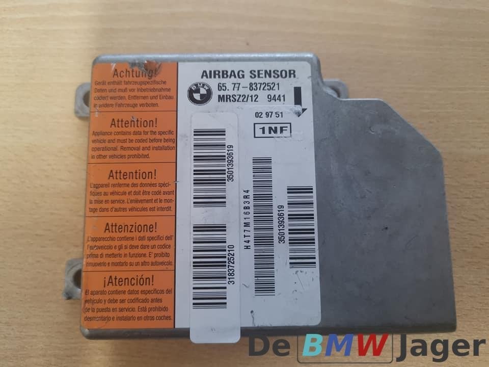 Airbag sensor temic BMW E46 E39 E38 65778372521, Gebruikt, Ophalen of Verzenden, BMW