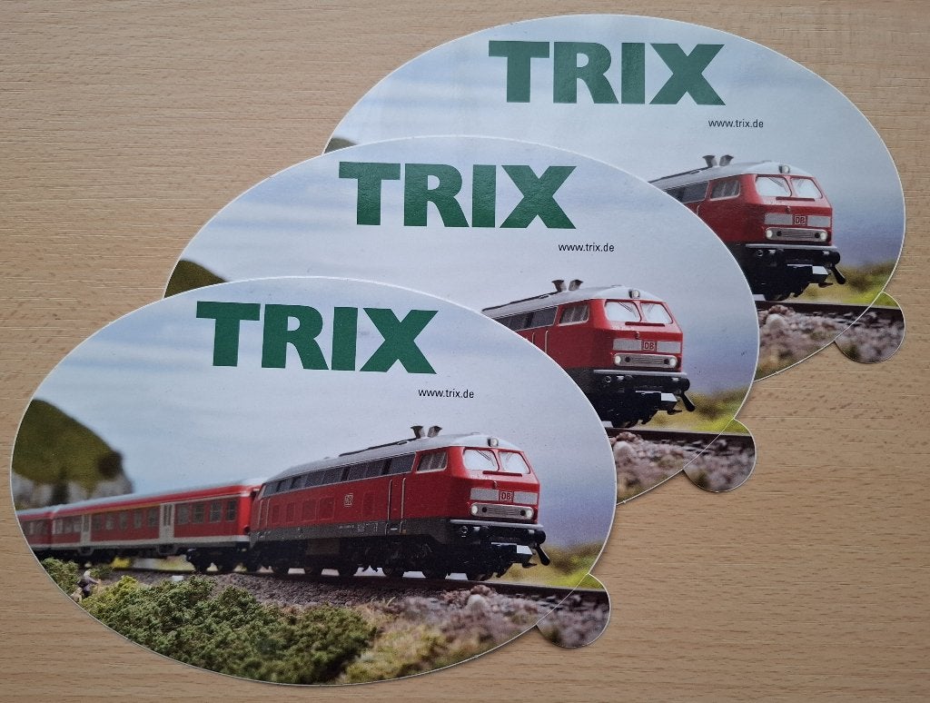 Stickers TRIX DB Diesel lok BR218, Ophalen of Verzenden, Nieuw, Overige typen