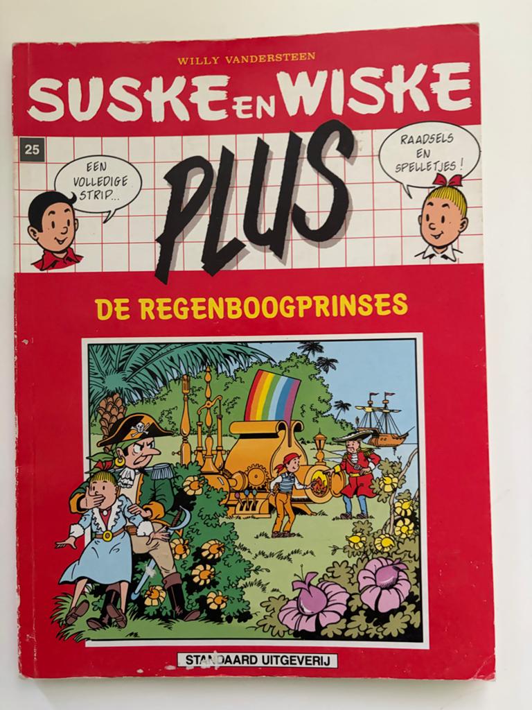 Suske en Wiske Plus 25: De Regenboogprinses, Boeken, Stripboeken, Gelezen, Eén stripboek, Ophalen of Verzenden