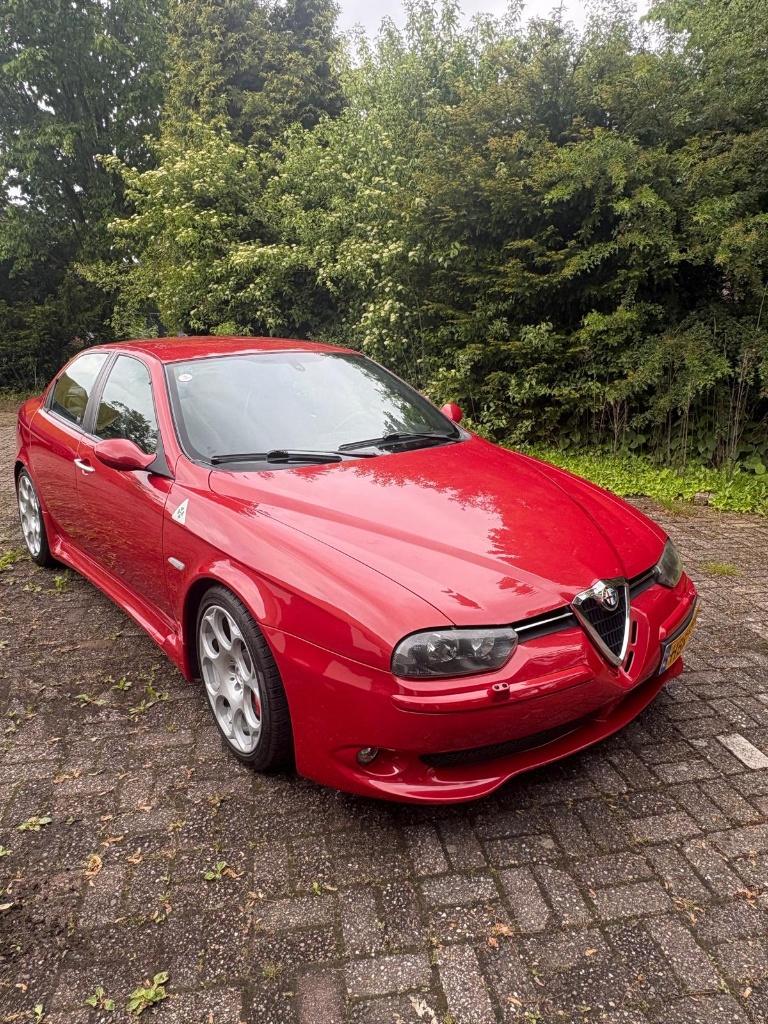 Alfa Romeo 156 GTA, Auto's, Alfa Romeo, Voorwielaandrijving, Zwart, Leder, Handgeschakeld
