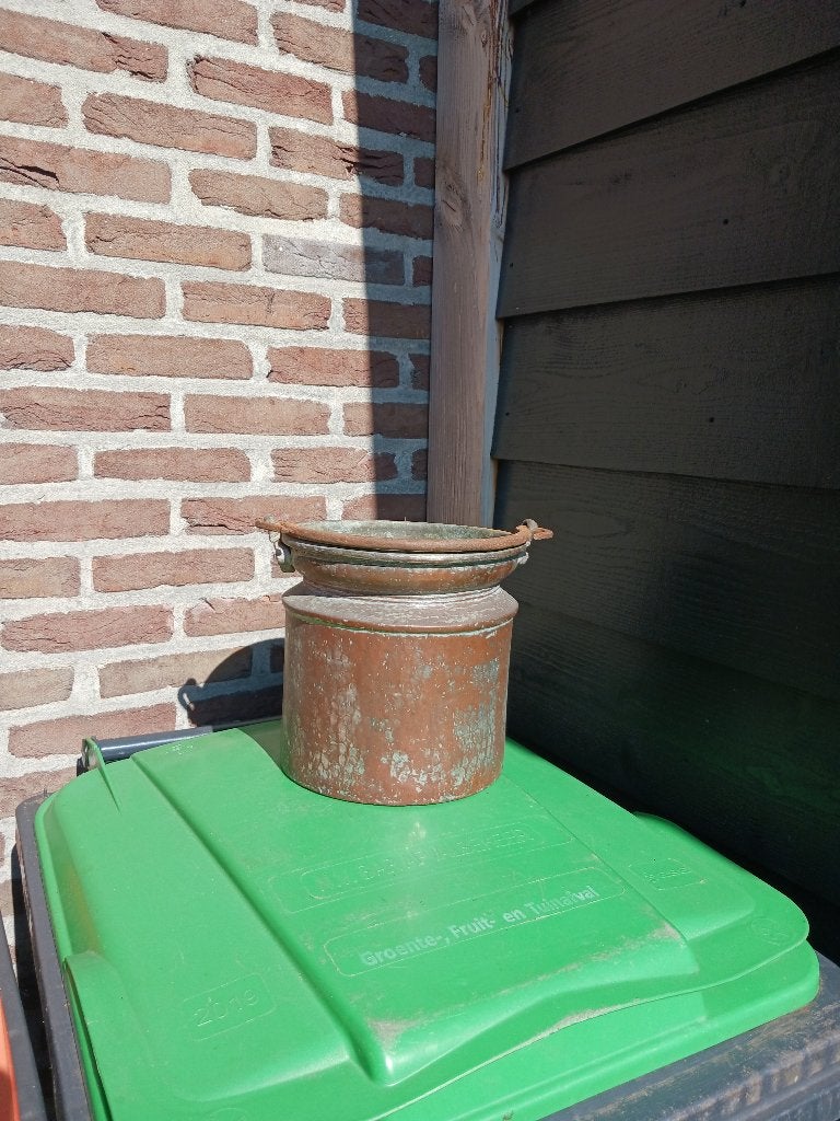 India-koperen (bloem)pot,, Ophalen of Verzenden