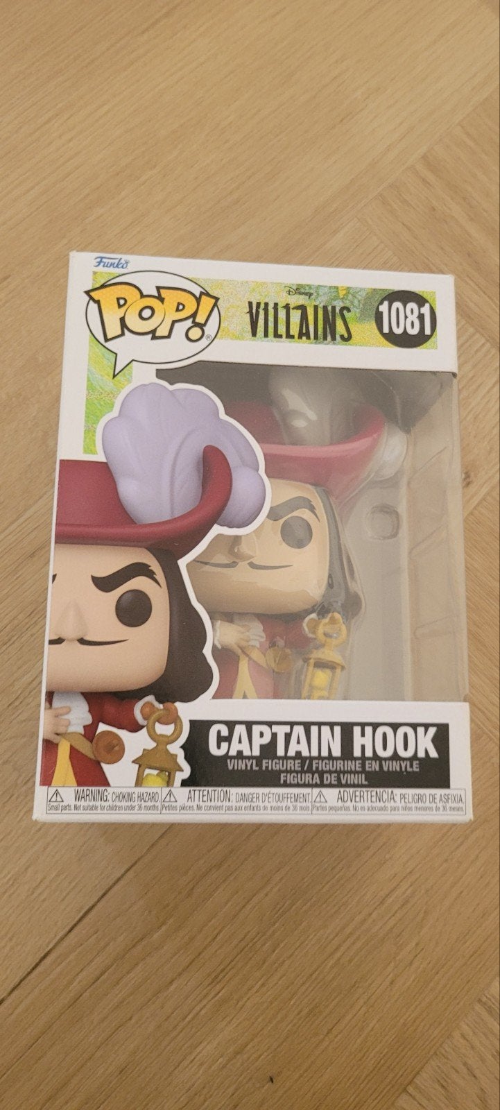 Funko pop captain hook 1081, Ophalen of Verzenden, Zo goed als nieuw