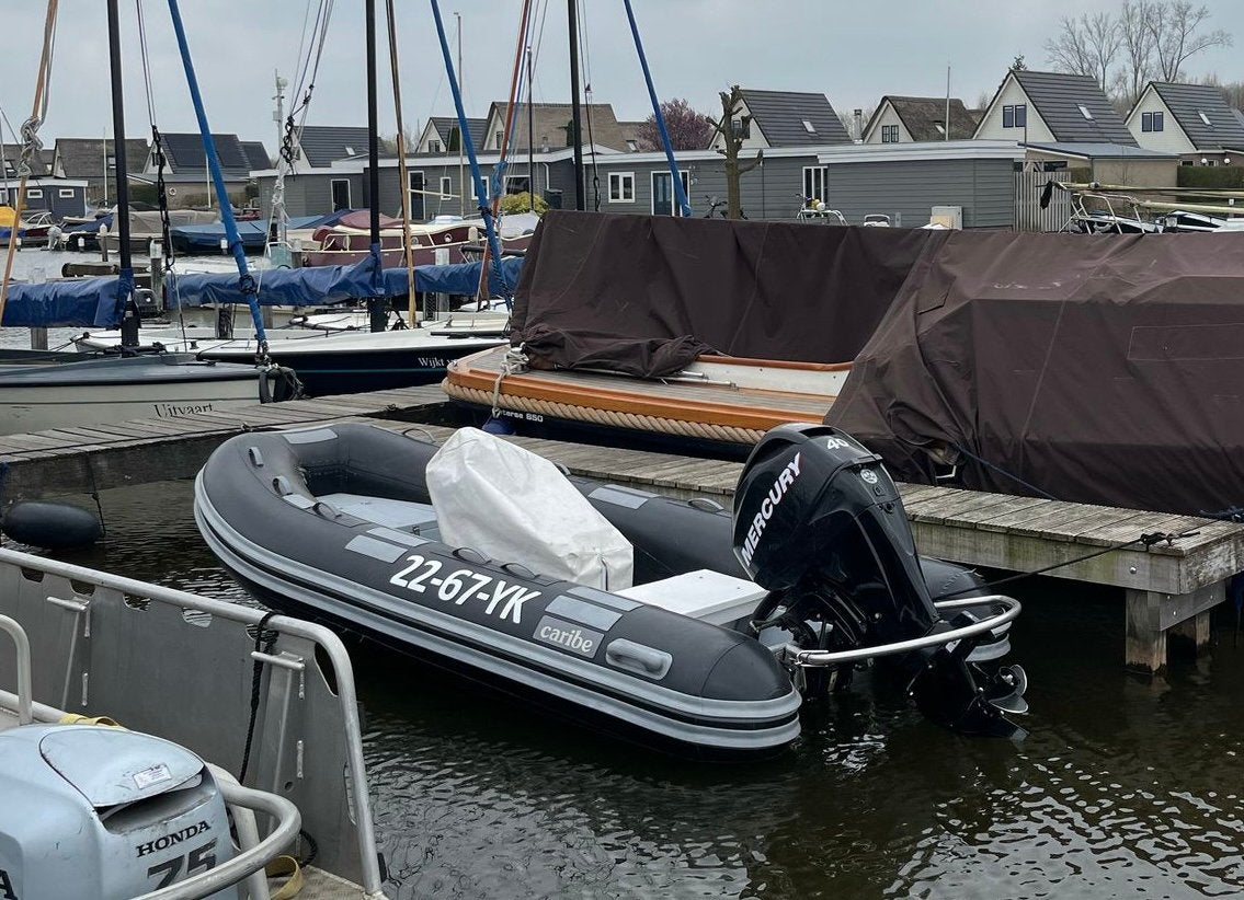CARIBE c13 rib, 40 pk mercury, Watersport en Boten, Gebruikt, 4 m, Brandstoftank, 2 m