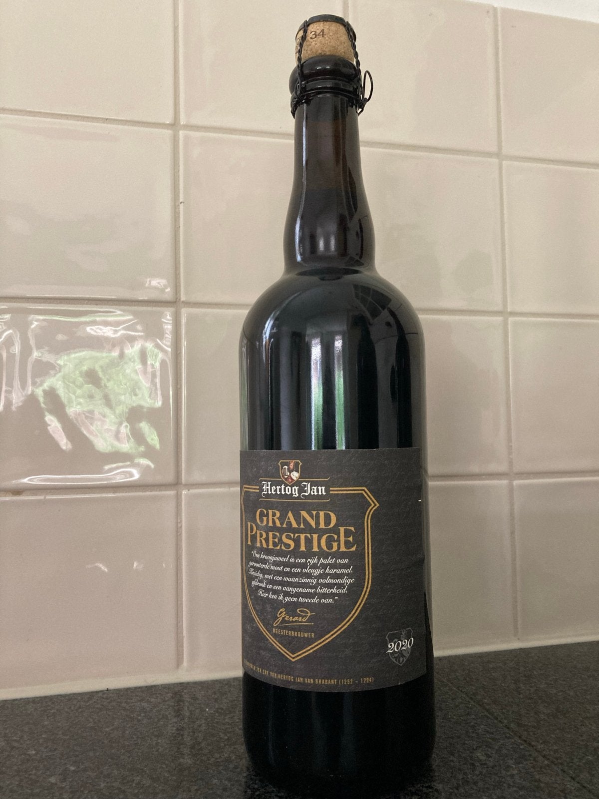 Hertog Jan Grand Prestige 2020(meerdere flessen beschikbaar), Ophalen of Verzenden, Nieuw, Flesje(s), Hertog Jan