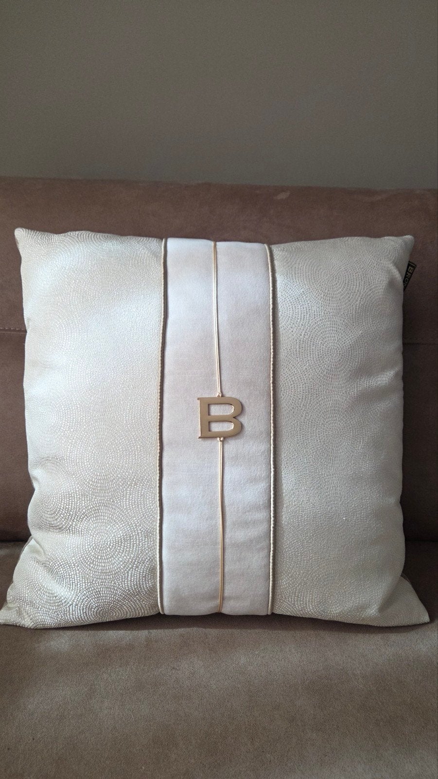 Brons sierkussen 45x45 - Limited Edition, Ophalen of Verzenden, Nieuw, Vierkant
