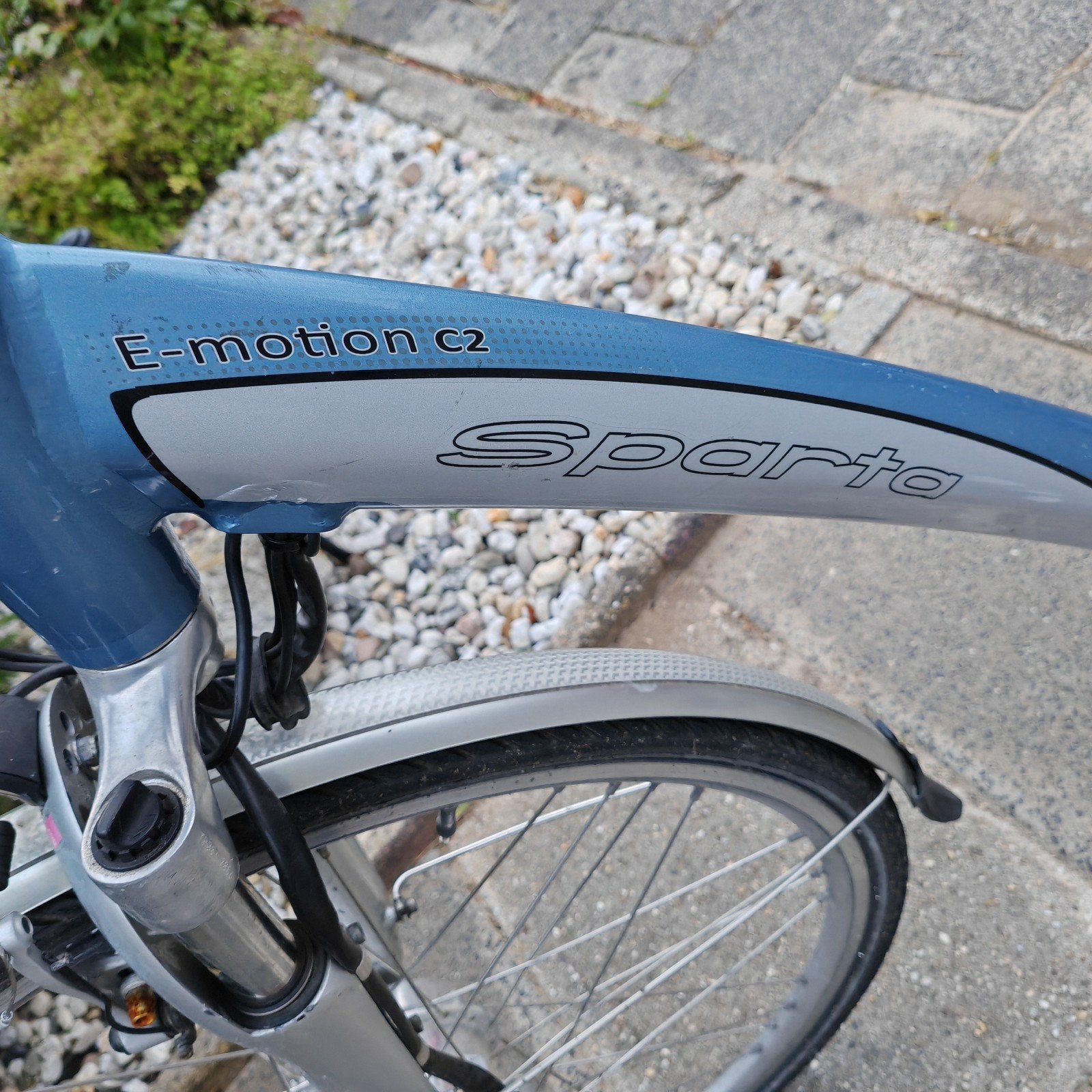 Sparta E-Motion C2 Damesfiets 28'', 48f + 2 Accu', Ophalen, Minder dan 30 km per accu, Sparta, Gebruikt