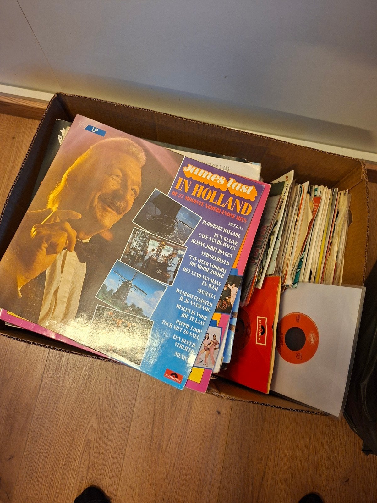 Partij vinyl platen, Ophalen, Gebruikt, 12 inch, Overige typen