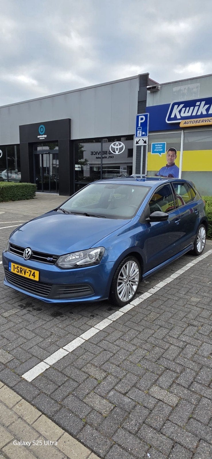Volkswagen Polo 1.4 TSI GT/Automaat/5-Deurs/Leer, Auto's, Volkswagen, 1116 kg, 4 cilinders, Blauw, Start-stop-systeem