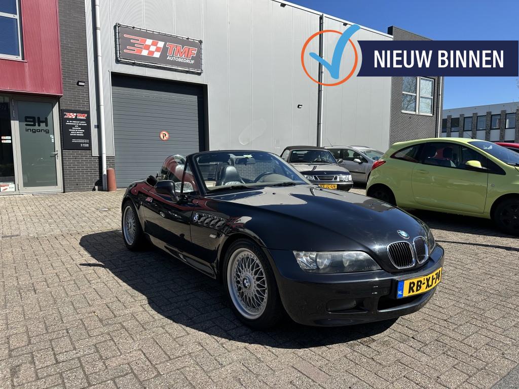 BMW Z3 Roadster 1.9 Automaat NAP Nw APK 2e Eigenaar!, Automaat, Achterwielaandrijving, Cabriolet, Zwart