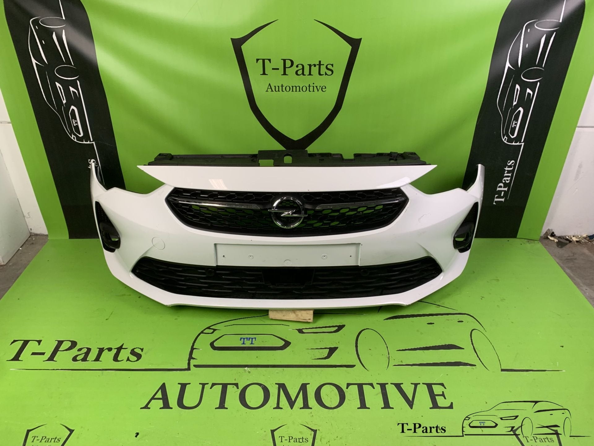 opel corsa F GS line voorbumper bumper rooster, Gebruikt, Opel Automobile GmbH, Ophalen of Verzenden, Kontakt@opel-infoservice.de