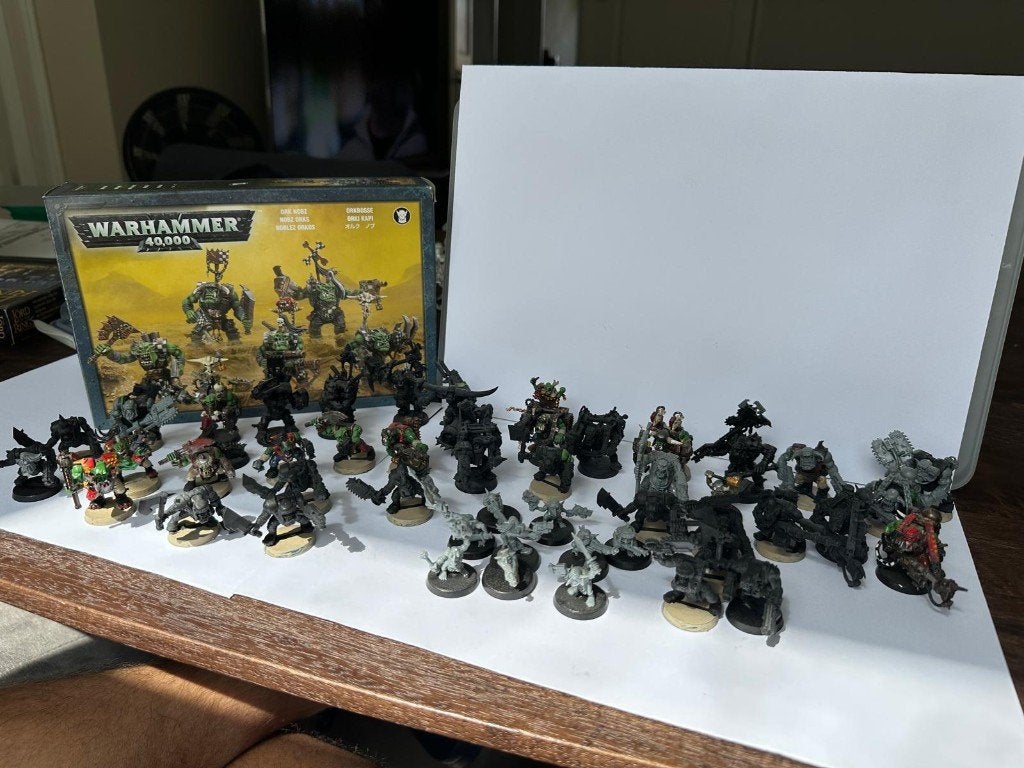 Warhammer 40K Orks Lot – Boyz, Nobz, Lootas, Burnas, en meer, Ophalen of Verzenden, Zo goed als nieuw, Warhammer 40000, Figuurtje(s)