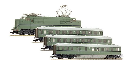 Roco H0 dcc NS 1201 set Turquoise 61449, Ophalen of Verzenden, Zo goed als nieuw, Gelijkstroom, Treinset