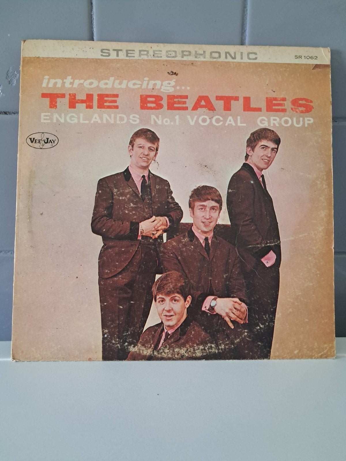 The Beatles - Introducing The Beatles (Vee-Jay Records), Originele persing, Ophalen of Verzenden, Gebruikt, 12 inch